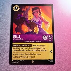 belle [beauty & the beast] - 39/204 (common) — lorcana: fabled